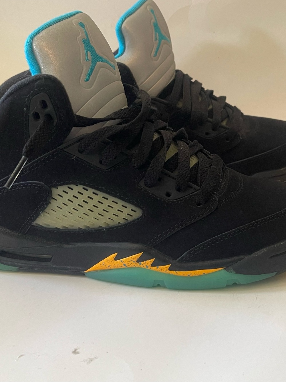 Jordan retro 5 aqua mid